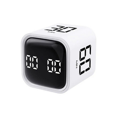 Παραγωγικότητα Cube Timer Οθόνη LED ανατρεπόμενος αισθητήρας βαρύτητας 4 προκαθορισμένος χρόνος Διπλές λειτουργίες Αντίστροφη μέτρηση Μελέτη μαγειρέματος Μίνι ψηφιακός χρονοδιακόπτης