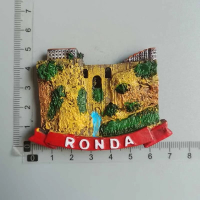Αυτοκόλλητο με μαγνήτες ψυγείου Ronda Verona Ιταλία Praha Ronda Ελλάδα Brasil Dominica Dubai Roma Tenerife Ταϊλάνδη Μαλδίβες Μεξικό Τουρκία