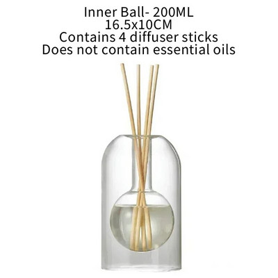 Diffuseurs d`huiles essentielles aromatiques d`intérieur, verre HI, aromathérapie, parfum, diffuseur aromatique pour la maison, parfum, bouteille africaine