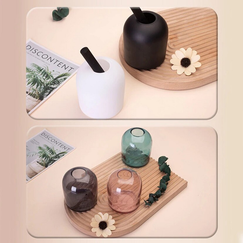 Bouteille d`Huile Essentielle d`Aromathérapie Simple de 400ml, Diffuseur de Roseau, pour Arôme de Château, Décoration de Maison