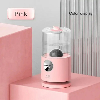 Mini diffuseur d`arômes pour voiture, humidificateur d`air à ultrasons, aste par USB, lampe LED absorbe ouissante, προβολή, 400ml