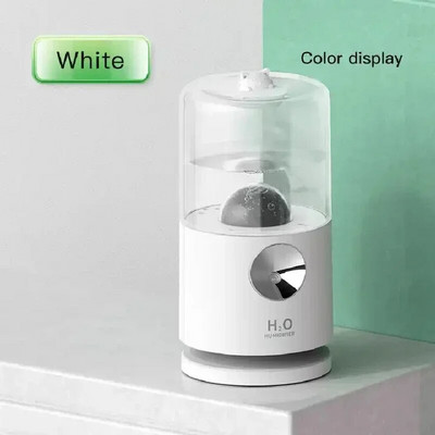 Mini diffuseur d`arômes pour voiture, humidificateur d`air à ultrasons, aste par USB, lampe LED absorbe ouissante, προβολή, 400ml