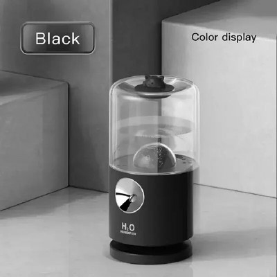 Mini diffuseur d`arômes pour voiture, humidificateur d`air à ultrasons, aste par USB, lampe LED absorbe ouissante, προβολή, 400ml