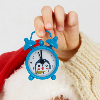 Δημιουργικό και χαριτωμένο μίνι μεταλλικό ξυπνητήρι Ηλεκτρονικά μικρά ξυπνητήρια Time Kids Room Cartoon Wake Up Clocks Διακόσμηση σπιτιού