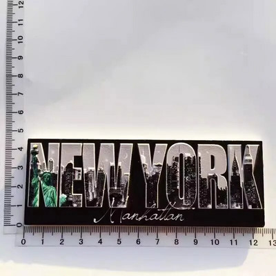 US Fridge Stickers Florida San Francisco Golden Gate Bridge Chicargo Boston Hawaii California Souvenirs America Fridge Magnets