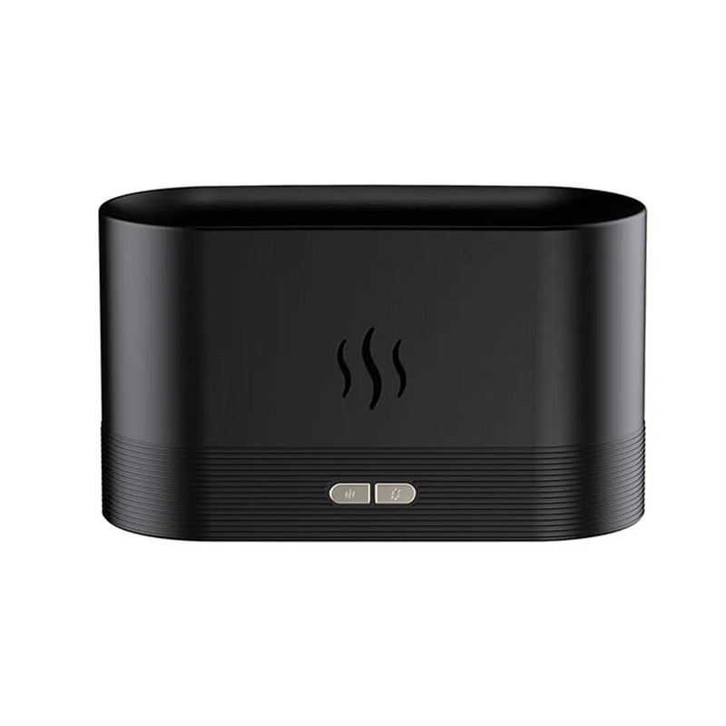 Diffuseur d`arômes de flamme de simulation 3D, lampe, humidificateur domestique, diffuseur d`huiles essentielles, diffuseur de parfum, pièce USB, document unique