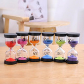 1-60 λεπτά Mini Sand Clock Timer Creative Children Do Homework Clean Teeth Sandglass Timer Διακόσμηση σπιτιού Ρολόι κλεψύδρας