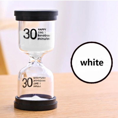 1-60 λεπτά Mini Sand Clock Timer Creative Children Do Homework Clean Teeth Sandglass Timer Διακόσμηση σπιτιού Ρολόι κλεψύδρας