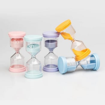 Γυάλινη κλεψύδρα 1/3/5/10/15/20/25/30 Minutes Sand Clock Sand Timer Desktop Στολίδι Sandglass Παιδικά δώρα για παιδιά Διακόσμηση σπιτιού