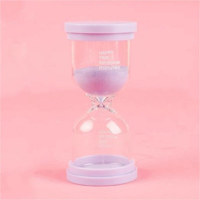 Γυάλινη κλεψύδρα 1/3/5/10/15/20/25/30 Minutes Sand Clock Sand Timer Desktop Στολίδι Sandglass Παιδικά δώρα για παιδιά Διακόσμηση σπιτιού