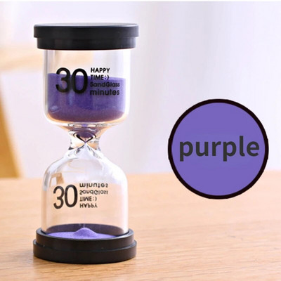 Νέο Sand Timer 6 Colors Κλεψύδρα 1/3/5/10/15/30/60 Sandglass Timer Ρολόι Ρολόι Δώρο Παιδικό Χρονόμετρο άμμου Ώρα Διακόσμηση σπιτιού