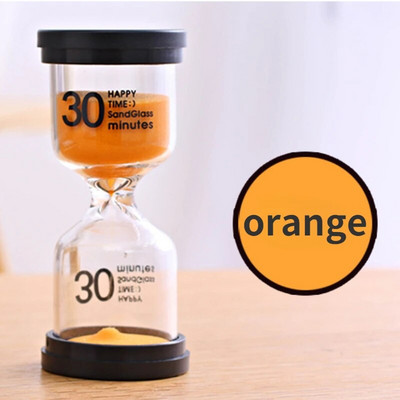 Νέο Sand Timer 6 Colors Κλεψύδρα 1/3/5/10/15/30/60 Sandglass Timer Ρολόι Ρολόι Δώρο Παιδικό Χρονόμετρο άμμου Ώρα Διακόσμηση σπιτιού