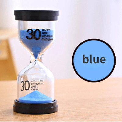 Νέο Sand Timer 6 Colors Κλεψύδρα 1/3/5/10/15/30/60 Sandglass Timer Ρολόι Ρολόι Δώρο Παιδικό Χρονόμετρο άμμου Ώρα Διακόσμηση σπιτιού