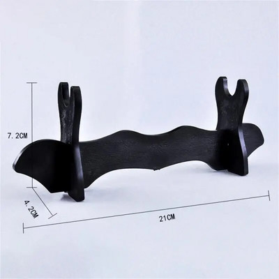 Mini samurajų kardo katanos laikiklis prie sienos tvirtinamas kardo ekrano stovas kardo ekrano stovo pagrindas darbalaukio laikymo stovo laikiklio laikiklis