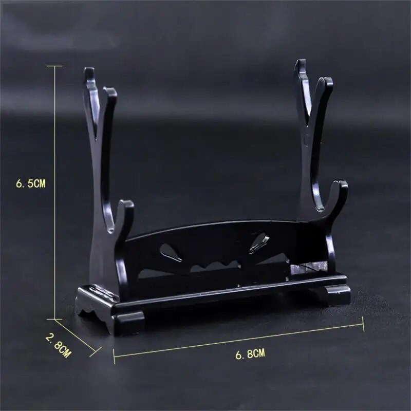 Mini samurajų kardo katanos laikiklis prie sienos tvirtinamas kardo ekrano stovas kardo ekrano stovo pagrindas darbalaukio laikymo stovo laikiklio laikiklis