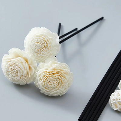 5 τμχ Flower Diffuser Sticks Essential Oil Rattan Diffuser Sticks Rattan Diffuser