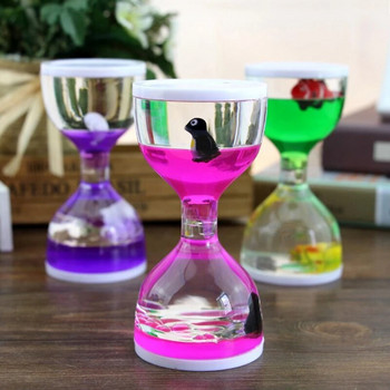 Υγρό χρονοδιακόπτη κλεψύδρας Bubble Timer Fashion Stable Construction Oil Hourglass Releasing Anxiety Oil Kids Toy