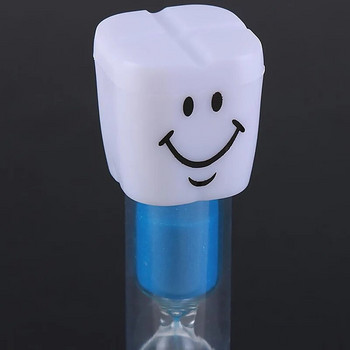 Παιδικό δώρο για παιδιά Κλεψύδρα οδοντόβουρτσα χρονοδιακόπτη 3 λεπτών χαμογελαστό πρόσωπο για μαγείρεμα Ρολόι με αμμώδη άμμο Ρολόι με άμμο