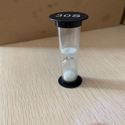 1vnt 30S klasės žaidimas smėlio laikrodis laikrodis Montessori žaislai plastikinis smėlio laikrodis smėlio stiklas smėlio laikmatis Dovana namų dekoravimui