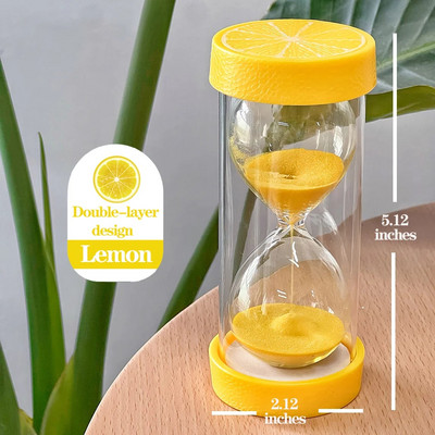 Κλεψύδρα 1/3/5/8/10/15/30 λεπτά Sand Timer Sand Clock Desktop Στολίδι Χρονοδιακόπτης τουαλέτας Παιδικό δώρο Διακόσμηση σπιτιού για παιδιά