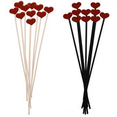 10 τμχ Aromatherapy Rattan Diffuser Rod Ξύλινο Fireless Aroma Diffuser Sticks Μπάνιο Σαλόνι Αρωματικό Θυμίαμα