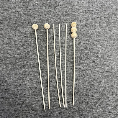 6 tk puidust pallipulgad kodulõhnaõli õli aroomiteraapia hajuti rotangist pulgad Pilliroo hajutipulgad DIY kodukaunistuseks