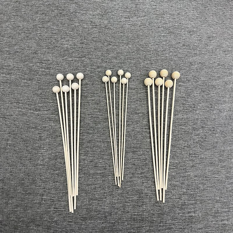 6 vnt medienos kamuoliukų lazdelės namų kvapų aliejaus aromaterapiniam difuzorius rotango lazdelės nendrių difuzoriaus lazdelės pasidaryk pats namų dekoravimui