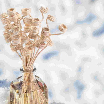 20 τμχ Αιθέριο έλαιο λεβάντας Αντικατάσταση ραβδιού Αρωματοθεραπείας Δωματίου Στικς Διαχύτης Λουλούδια Ξύλινο Αξεσουάρ Εργαλείο Αποξηραμένο Σπίτι