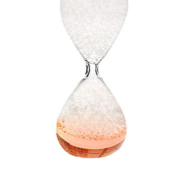 Creative Bubble Singing Hourglass Liquid Motion Timer Glass Construction Craft Birthday Gifts for Faimly Children Friends Kids