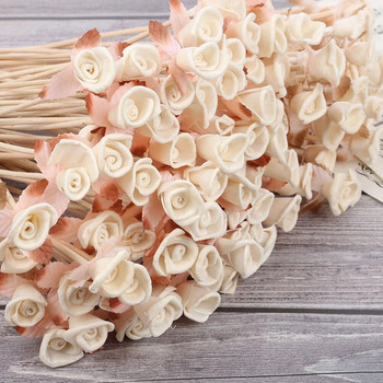 10 τμχ Rattan Reed Sticks Straight Φυσικό Άρωμα Reed Diffuser Aroma Oil Diffuser Rattan Sticks with Flower Rose Home