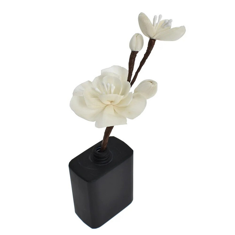 1PC Многоглави сливови клонки Без огън Ароматерапевтичен ратан Направи си сам изсушени цветя Дифузор от тръстика Орнамент за декорация на дома