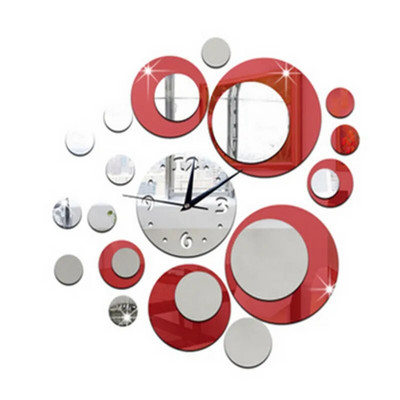 Uus 3D kristallobjektiiviga kolmemõõtmeline DIY kell, seinakell, kristallkuuli kombinatsiooni suurus tasuta kohaletoimetamine