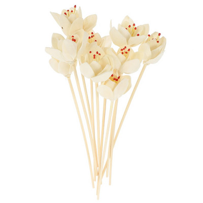 Aromatherapy Rattan Diffuser Reed Oil Sticks Essential Flower Diffusers Artificial Flowers