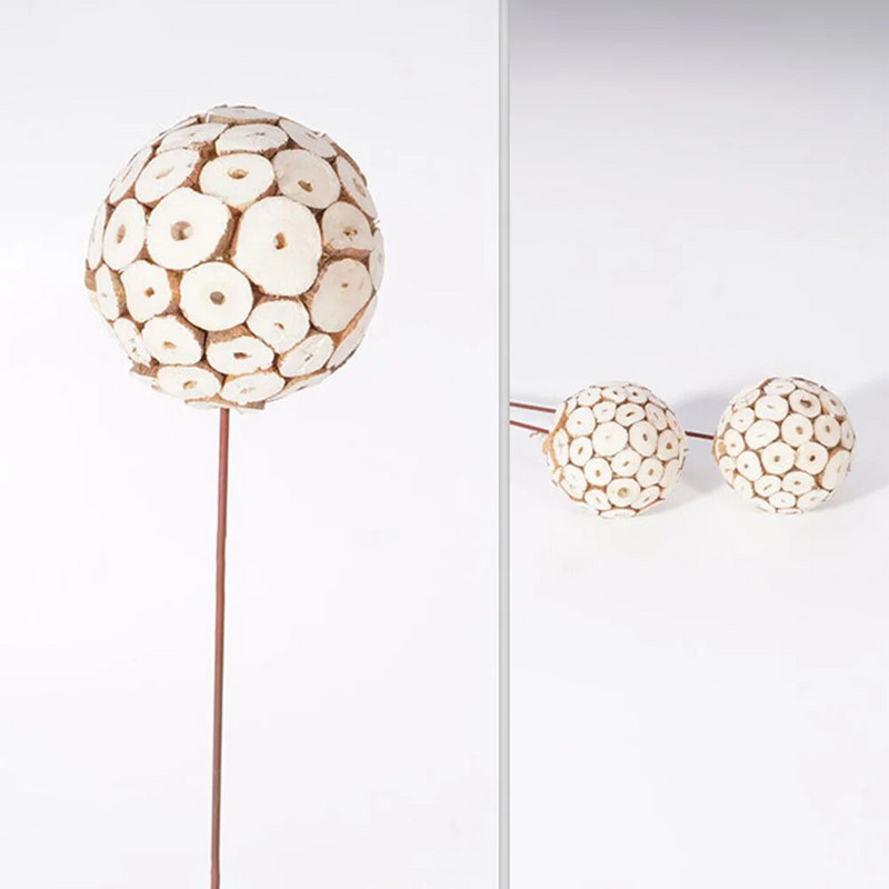 1 бр. Диаметър 6 см топка Ароматерапия на закрито Етерично масло Освежител за въздух Ратан Баня Офис Фитнес зала Декорация на дома Тръстикова дифузьорна пръчка