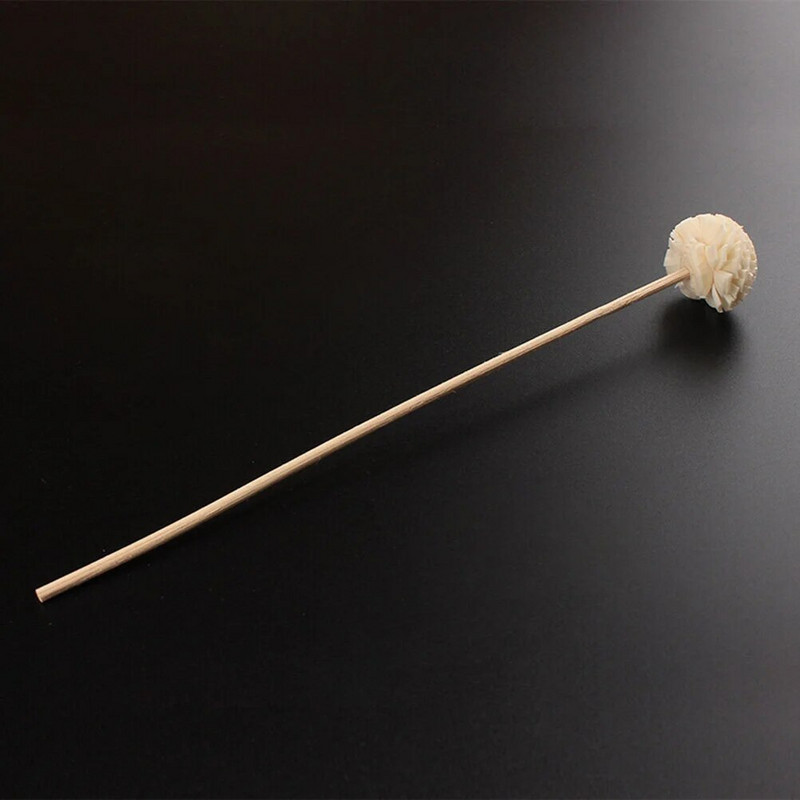 10 бр. Арома дифузьор Стик Цветя Декорация Пръчици с етерично масло Бамбукови цветя Прави