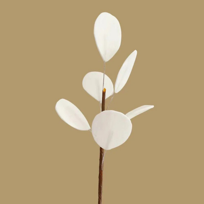 НОВО 1 БР./4 БР. Ароматна пръчица от сребърно ветрило Листа Без огън Ароматерапия Ратанови пръчици Разпръсквател на аромати Направи си домашен декор