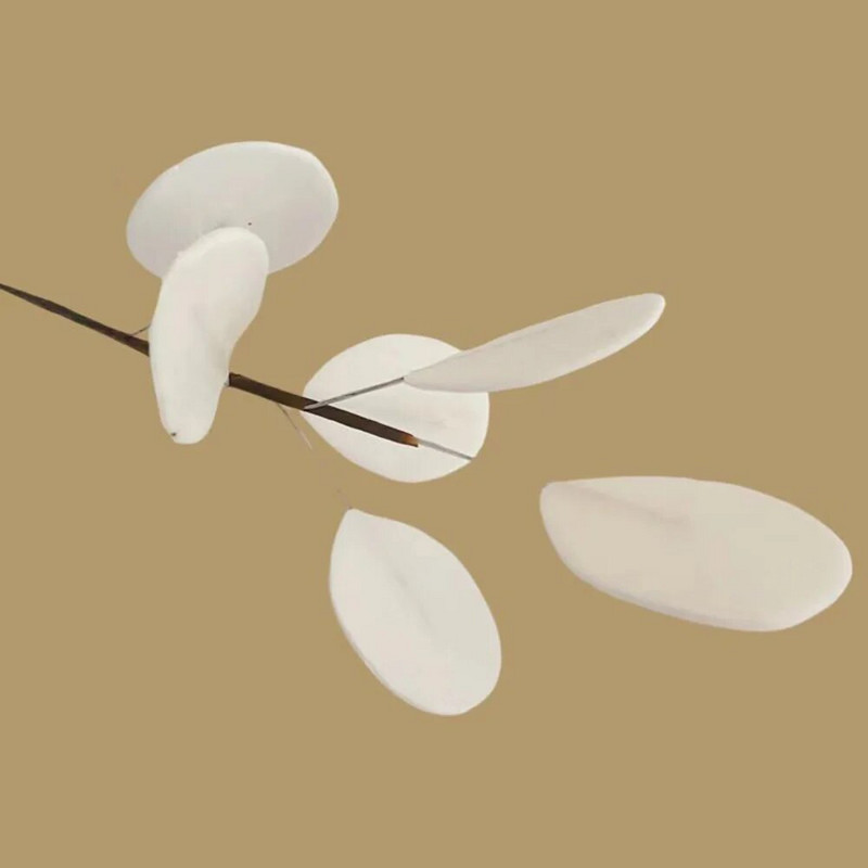 НОВО 1 БР./4 БР. Ароматна пръчица от сребърно ветрило Листа Без огън Ароматерапия Ратанови пръчици Разпръсквател на аромати Направи си домашен декор