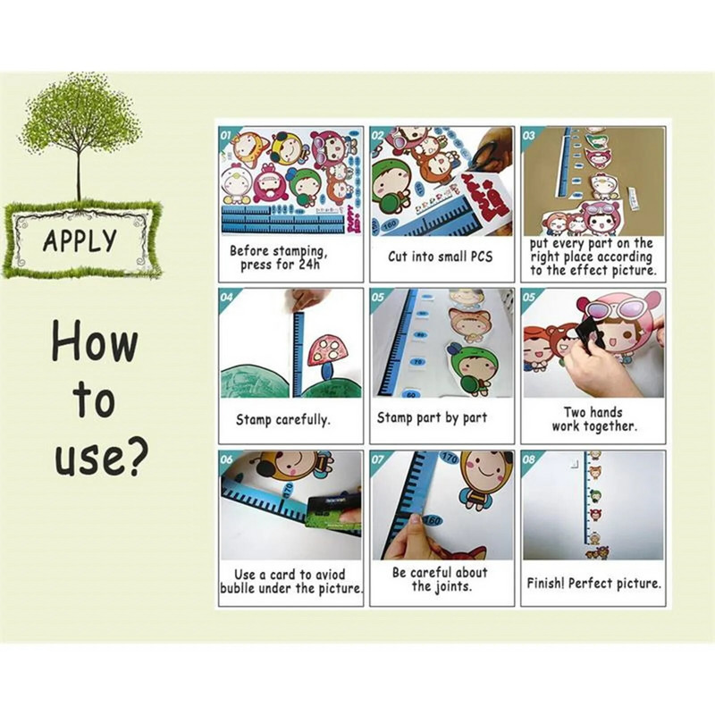 Декорация на стая за момичета Сладък заек Стикери за стена Карикатура Стикер Заек Живопис Стикери за стена Тапет за декорация на дома