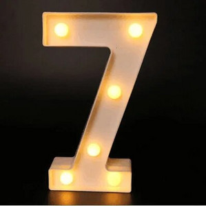 Led Letter Light Luminous 26 Αγγλικό Αλφάβητο Creative Led Battery Night Lamp Ρομαντικό πάρτι διακόσμηση σπιτιού Διακοσμητικά γράμματα φωτιστικό