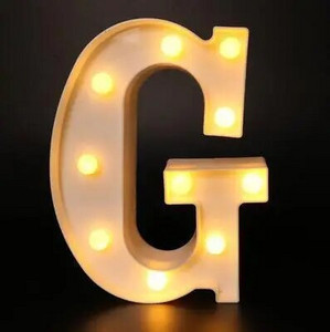 Led Letter Light Luminous 26 Αγγλικό Αλφάβητο Creative Led Battery Night Lamp Ρομαντικό πάρτι διακόσμηση σπιτιού Διακοσμητικά γράμματα φωτιστικό