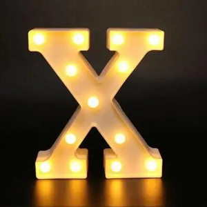 Led Letter Light Luminous 26 Αγγλικό Αλφάβητο Creative Led Battery Night Lamp Ρομαντικό πάρτι διακόσμηση σπιτιού Διακοσμητικά γράμματα φωτιστικό