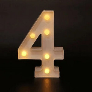 Led Letter Light Luminous 26 Αγγλικό Αλφάβητο Creative Led Battery Night Lamp Ρομαντικό πάρτι διακόσμηση σπιτιού Διακοσμητικά γράμματα φωτιστικό