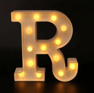 Led Letter Light Luminous 26 Αγγλικό Αλφάβητο Creative Led Battery Night Lamp Ρομαντικό πάρτι διακόσμηση σπιτιού Διακοσμητικά γράμματα φωτιστικό