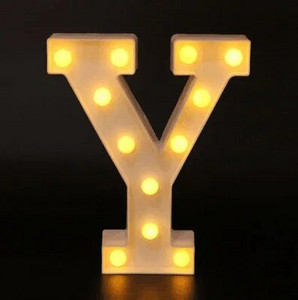Δημιουργικό DIY Φωτεινό LED Φωτιστικά γράμματα Φωτιστικό Αριθμός Αλφαβήτου για Διακόσμηση πάρτι γενεθλίων του Αγίου Βαλεντίνου για εξοχικό σπίτι γάμου
