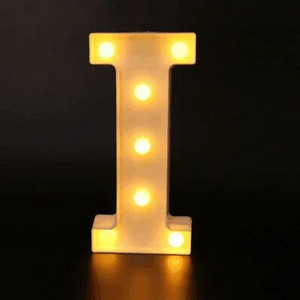 Δημιουργικό DIY Φωτεινό LED Φωτιστικά γράμματα Φωτιστικό Αριθμός Αλφαβήτου για Διακόσμηση πάρτι γενεθλίων του Αγίου Βαλεντίνου για εξοχικό σπίτι γάμου