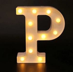 Δημιουργικό DIY Φωτεινό LED Φωτιστικά γράμματα Φωτιστικό Αριθμός Αλφαβήτου για Διακόσμηση πάρτι γενεθλίων του Αγίου Βαλεντίνου για εξοχικό σπίτι γάμου