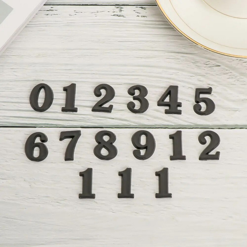 1 комплект Направи си сам инструменти за ремонт Цифрово възстановяване на римски цифри Часовник Цифри Аксесоари Арабски номер Части от кварцов часовник