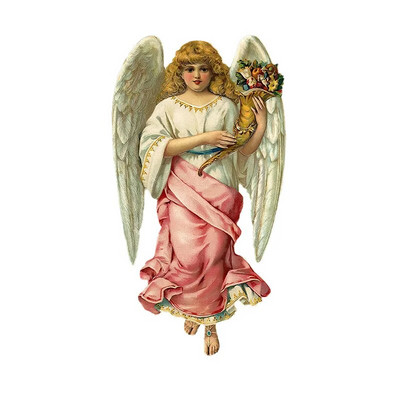 Three Ratels QCF51 Classic European Angel ελαιογραφία αυτοκόλλητο ποιότητας αντίκες παλαιά χαλκομανία τέχνης για διακόσμηση σπιτιού