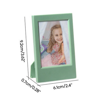 Κορνίζα φωτογραφιών μίνι φιλμ 3 ιντσών Έγχρωμη κορνίζα φωτογραφιών Παιδική καλλιτεχνική κορνίζα για κορνίζα φωτογραφιών Polaroid