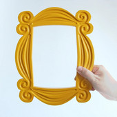 Τηλεοπτική εκπομπή Friends Yellow Door Polyresin Κορνίζα φωτογραφιών με βάση